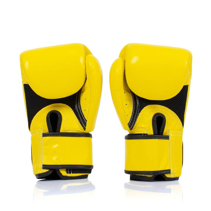 Găng Tay Fairtex Bgv1 Tight Fit Muay Thai/Boxing Gloves - Boxing/ MuayThai/ Kickboxing Training/ Vàng