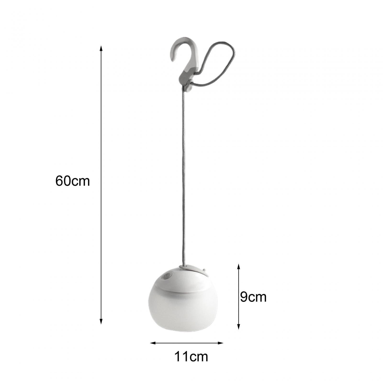 Camping Lamp Lantern Lamp Mini Lantern with Rope Cute Hanging Tent Lantern LED Camping Tent Light for Partys Power Failure Hiking Backpacking