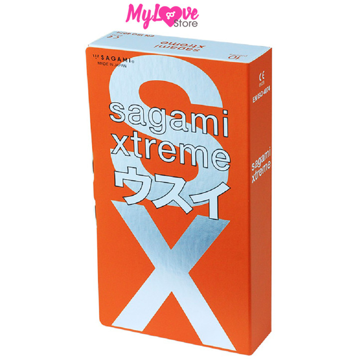 Bao Cao Su Sagami Love Me Orange Hương Cam Hộp 10 Chiếc Nhật Bản 