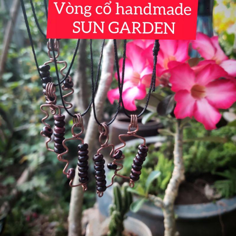Vòng cổ dây đồng handmade unisex