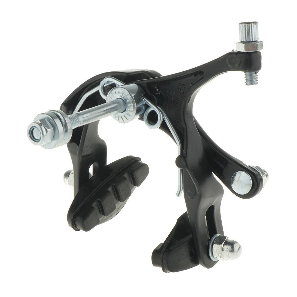 2x Road Bike Dual Caliper Front Brake Caliper Black /