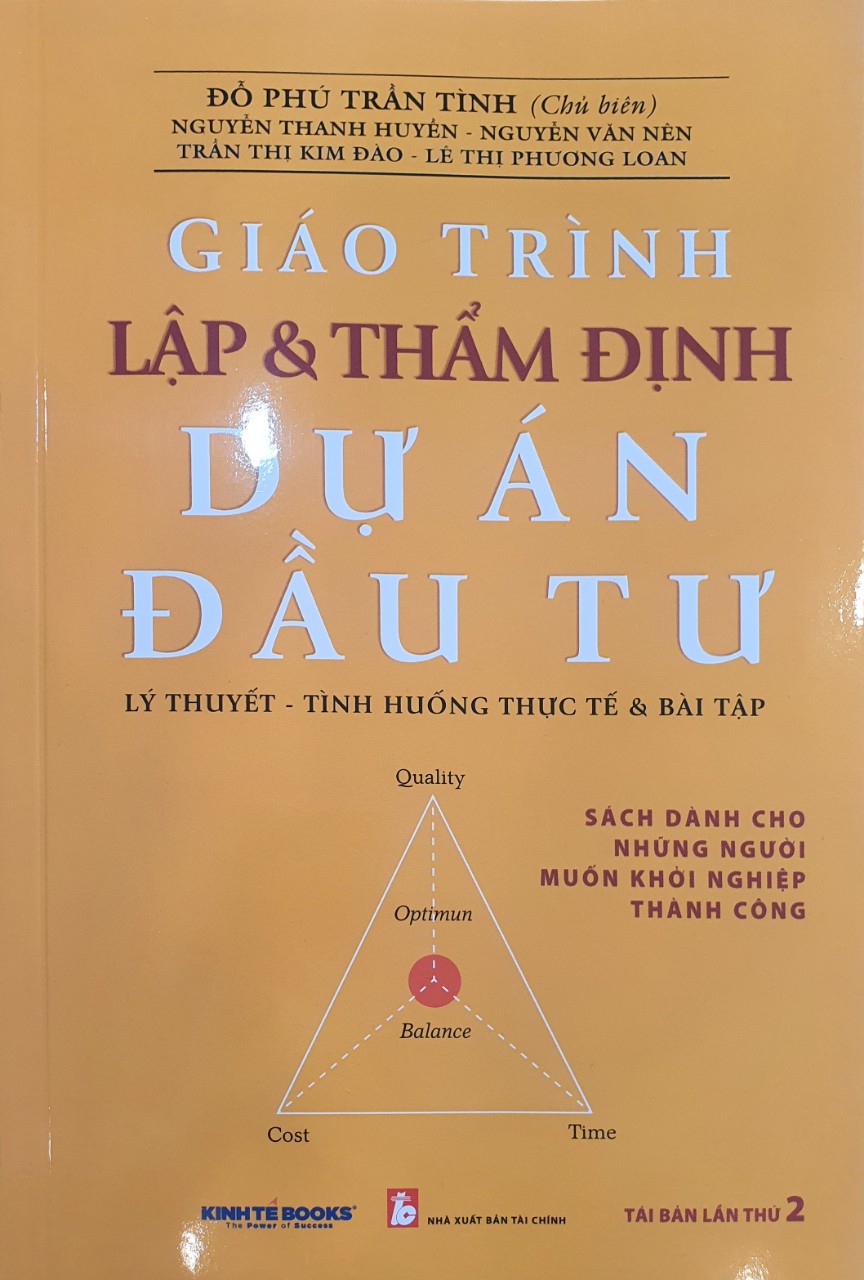 Giáo Trình Lập Và Thẩm Định Dự Án Đầu Tư ( Tái Bản) - ảnh 2