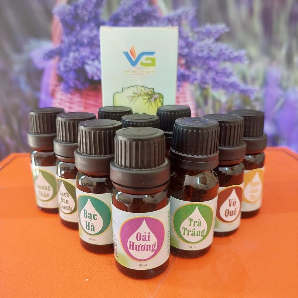 Combo 4 tinh dầu Tặng 1 máy xông lọ 10ml Nhập khẩu Ấn Độ, Có giấy kiểm định QUATEST3