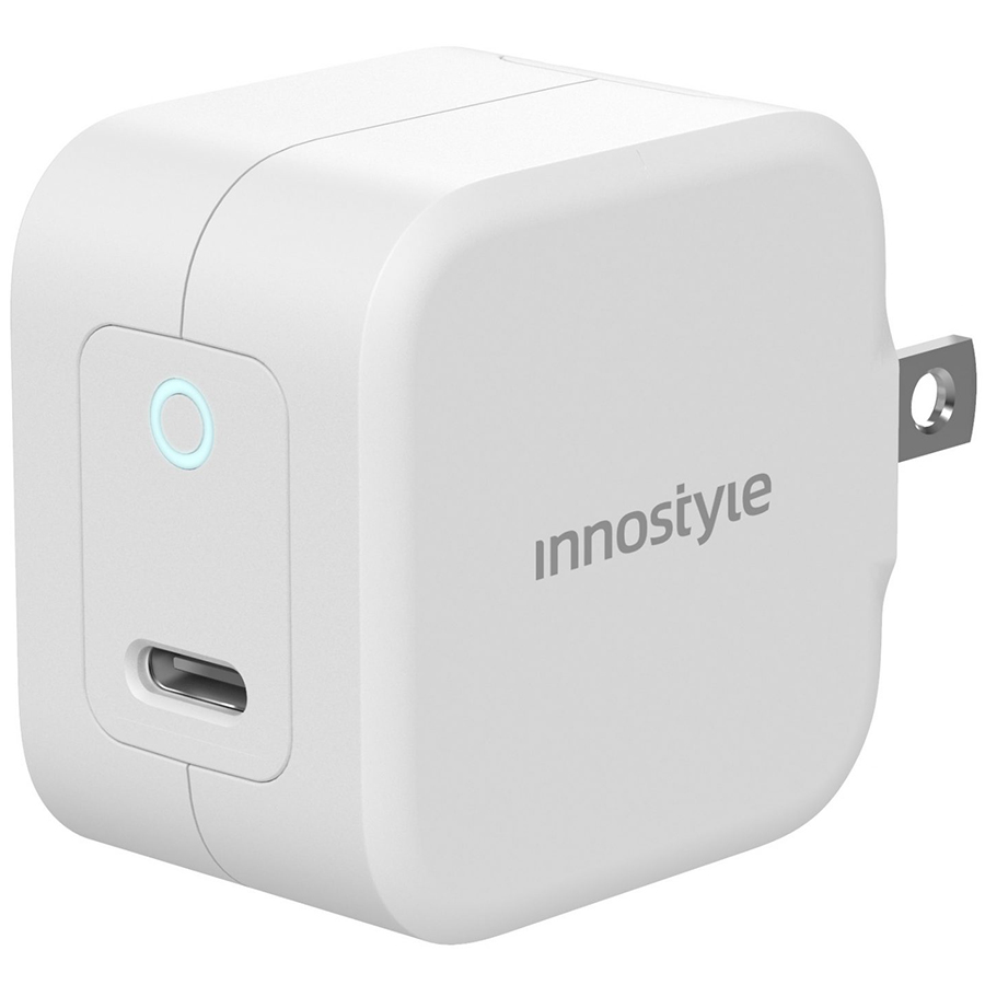 Adapter Sạc 1 Cổng Innostyle USB Type-C Hỗ Trợ Sạc Nhanh 20w Tích Hợp Power Delivery Minigo III - Hàng Chính Hãng