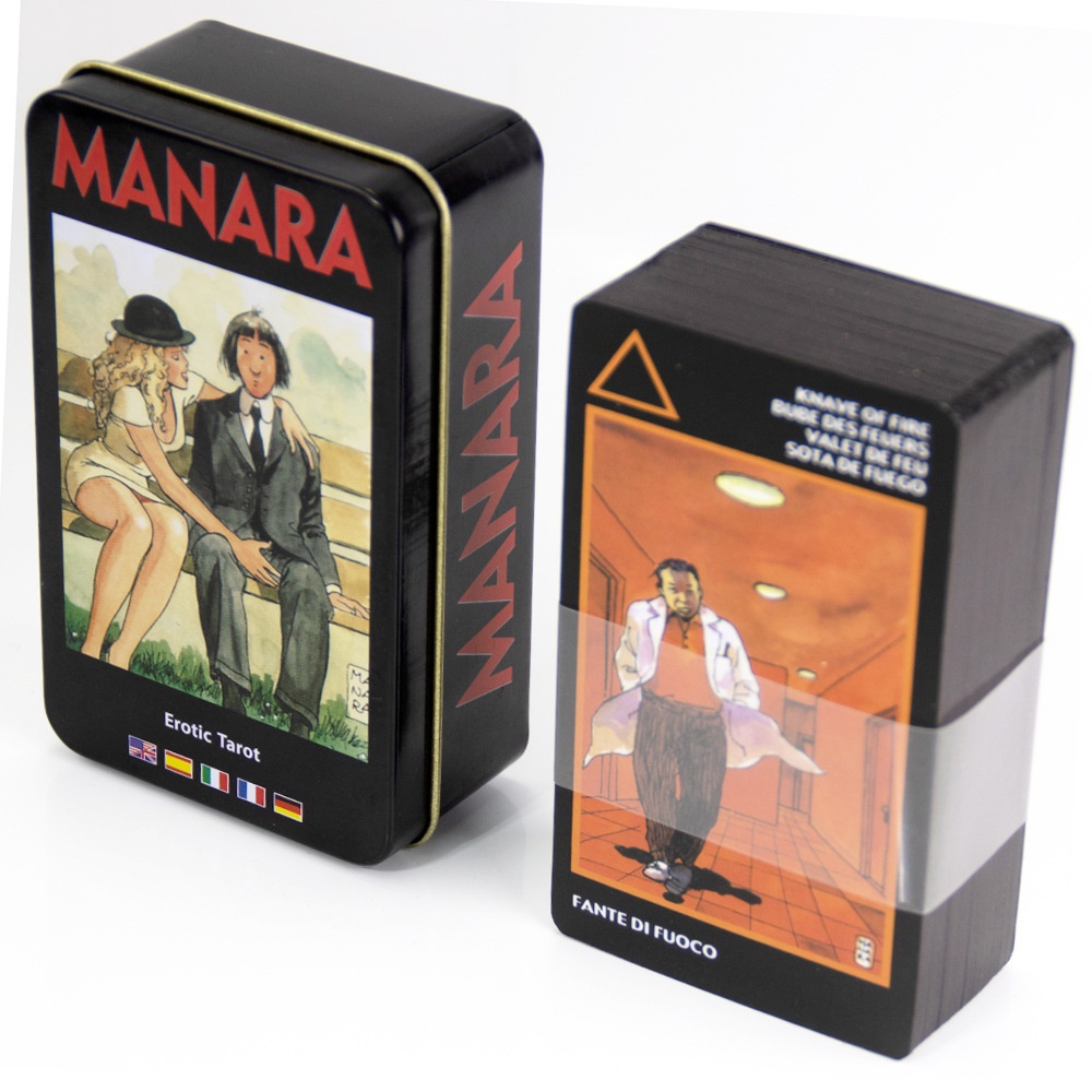 Bộ Manara Erotic Tarot Hộp Sắt