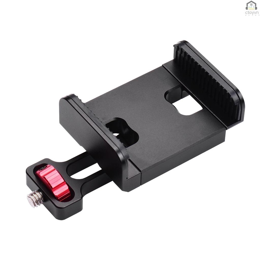 Kẹp giữ điện thoại kèm núm vặn 1/4 inch xoay 360 độ thay thế cho Hohem iSteady Pro 2/3