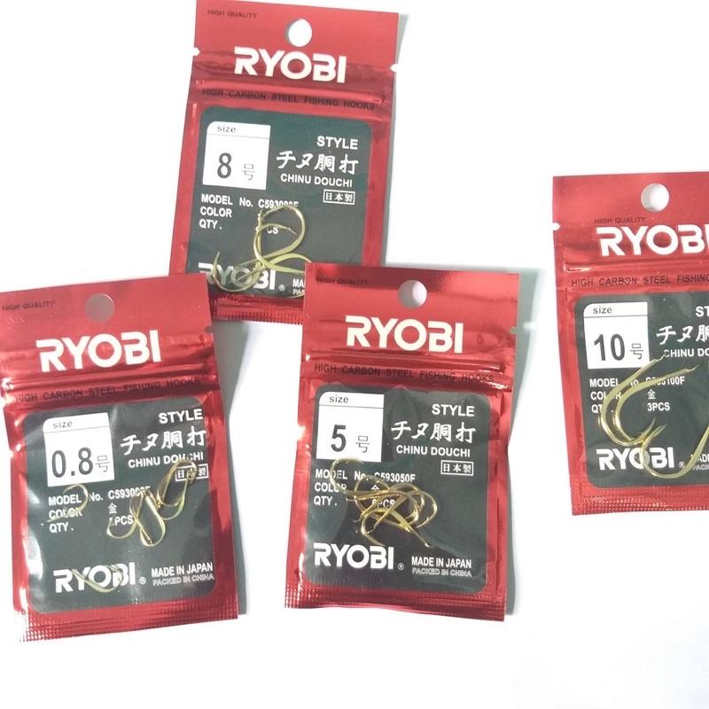 Lưỡi câu Nhật Ryobi Chinu siêu bén hàng loại 1 lưỡi nhập khẩu tại nhật