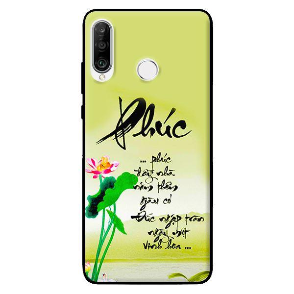 Ốp lưng in cho Huawei P30 Lite Phúc - Hàng chính hãng