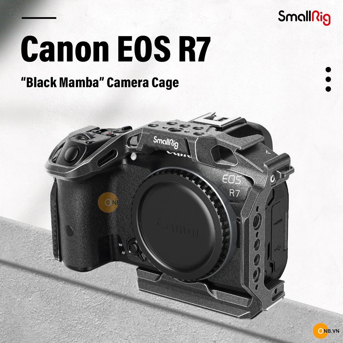 SmallRig Black Mamba Cage Canon R7 code 4003