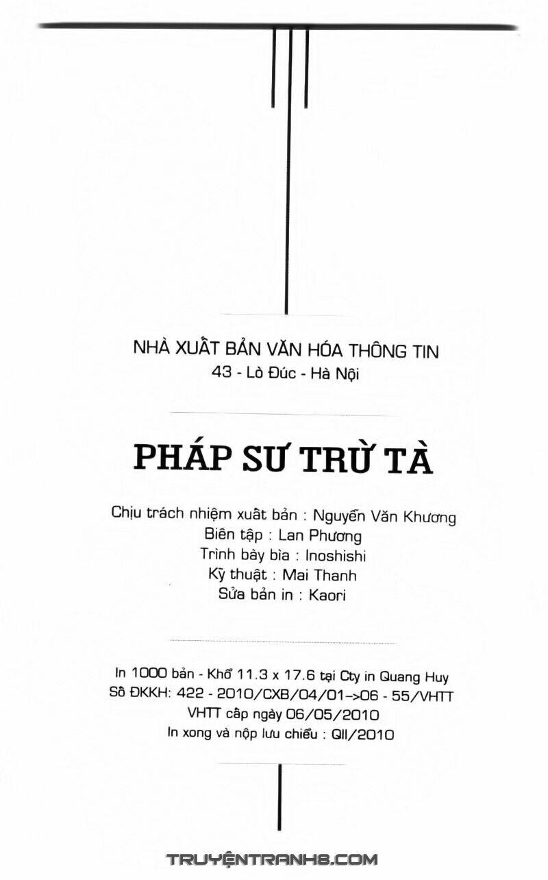 pháp sư trừ tà chapter 8.1 3