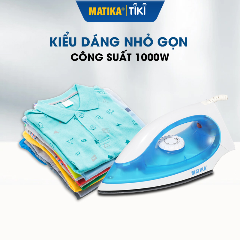 Bàn Là Khô MATIKA Cầm Tay MTK-2910 - Hàng chính hãng