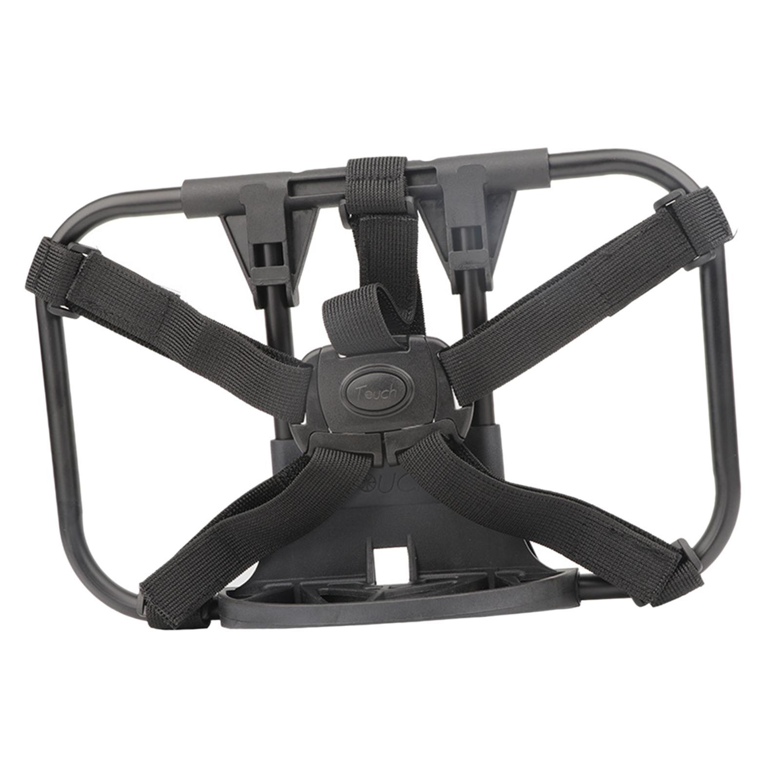 Folding Bike Carrier Bracket Front Carrier Frame bike Front Rack for Backpack