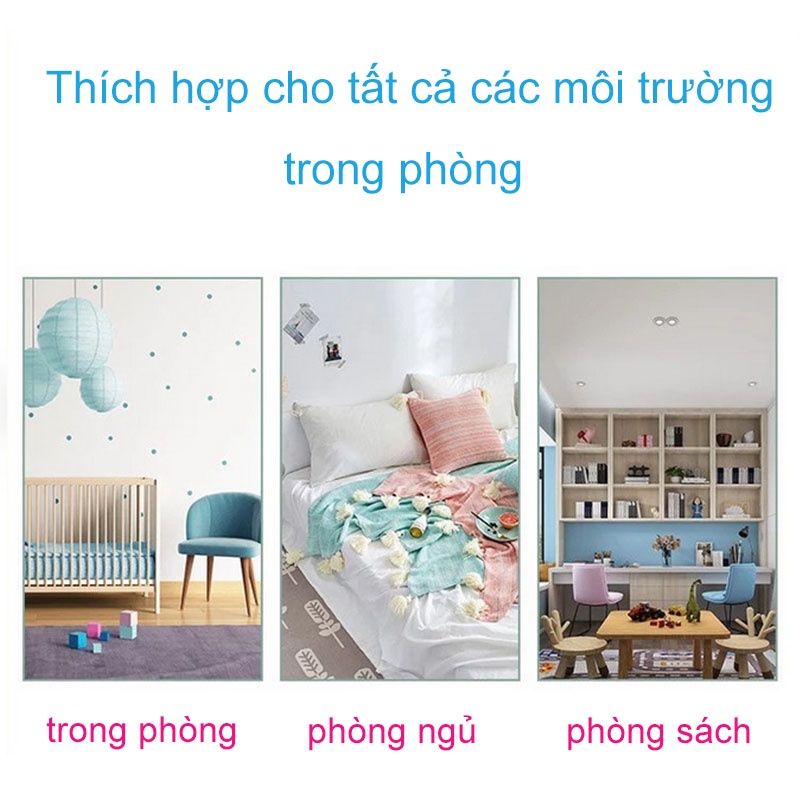 Hình ảnh Nhiệt kế đo độ ẩm, máy đo nhiệt độ phòng cho bé - Nhiệt Ẩm Kế Điện Tử 3 Trong 1 - Thương hiệu RiBi - Hàng Chính Hãng