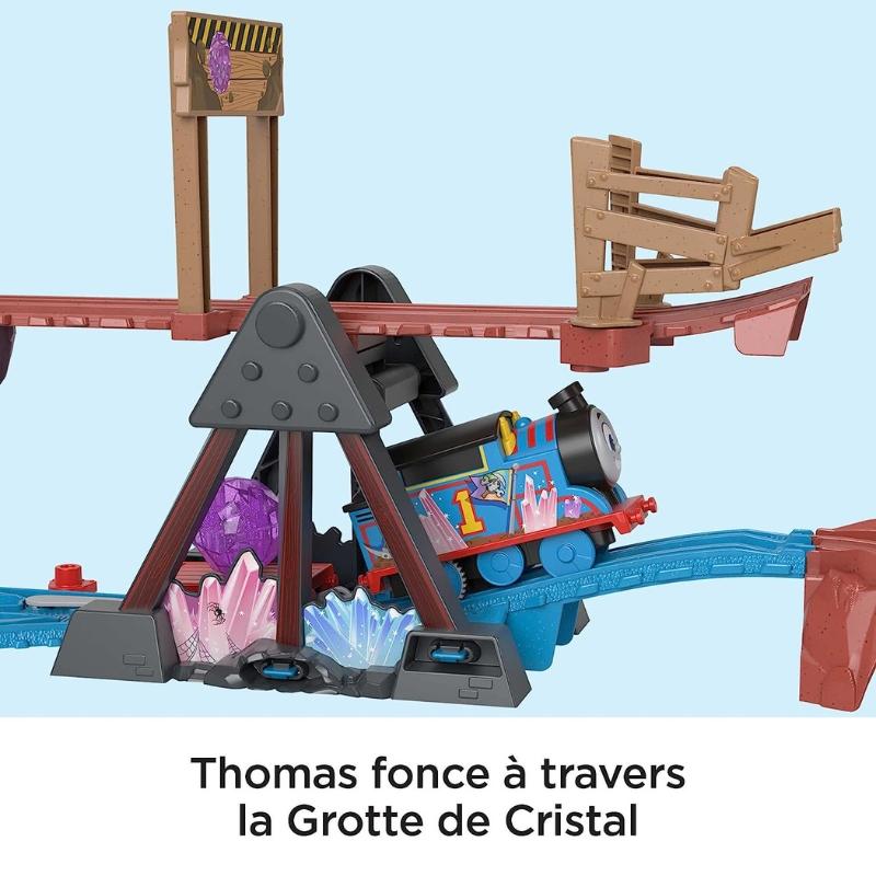 Đồ Chơi THOMAS FRIEND Mô Hình Thomas Và Vòng Xoay Pha Lê Diệu Kì HMC28