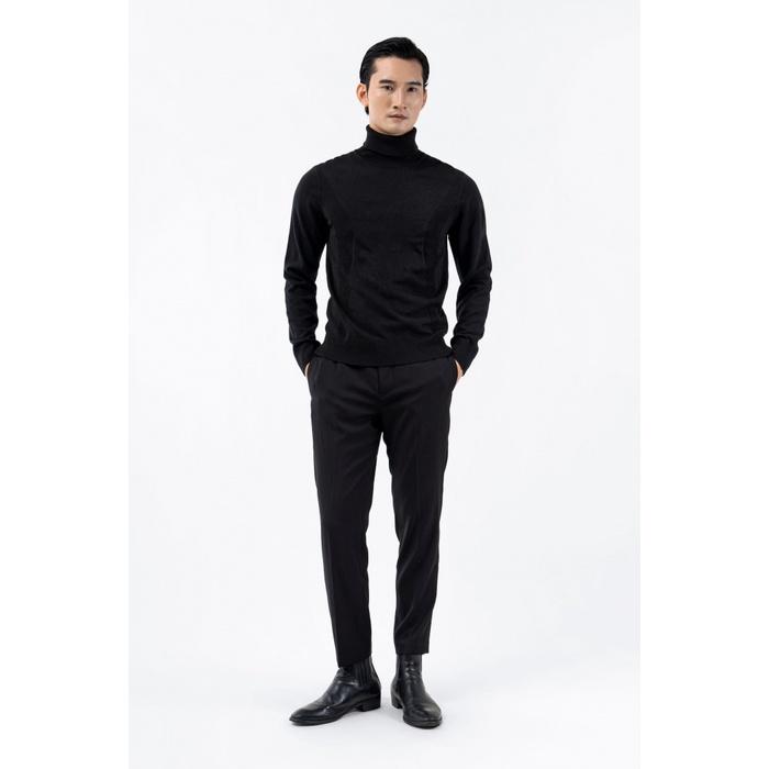 QUẦN VẢI LƯNG THUN. SLIM CROP - 10F22PFO006 | LASTORE MENSWEAR