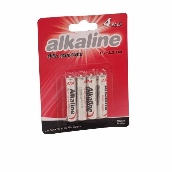 Bộ 4 Pin tiểu pin đũa Alkaline AAA điện thế 1.5V Uncle Bills IB0032