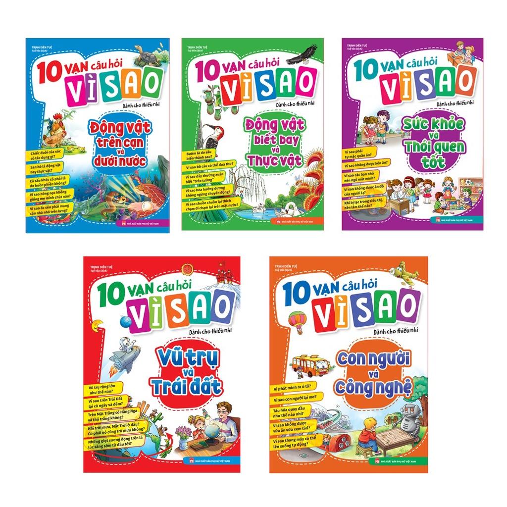 Combo 5 Cuốn 10 Vạn Câu Hỏi Vì Sao - Bản Quyền