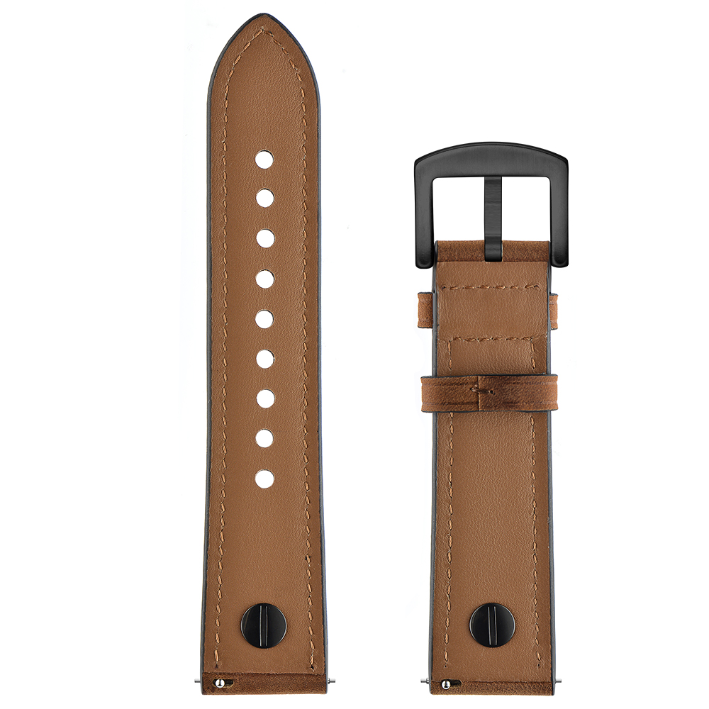 Dây Da Bò Nailed cho Galaxy Watch 4 / Watch 4 Classic / Galaxy Watch 3 / Galaxy Active 2 / Gear S3 / Garmin Vivo Venu / Huawei GT