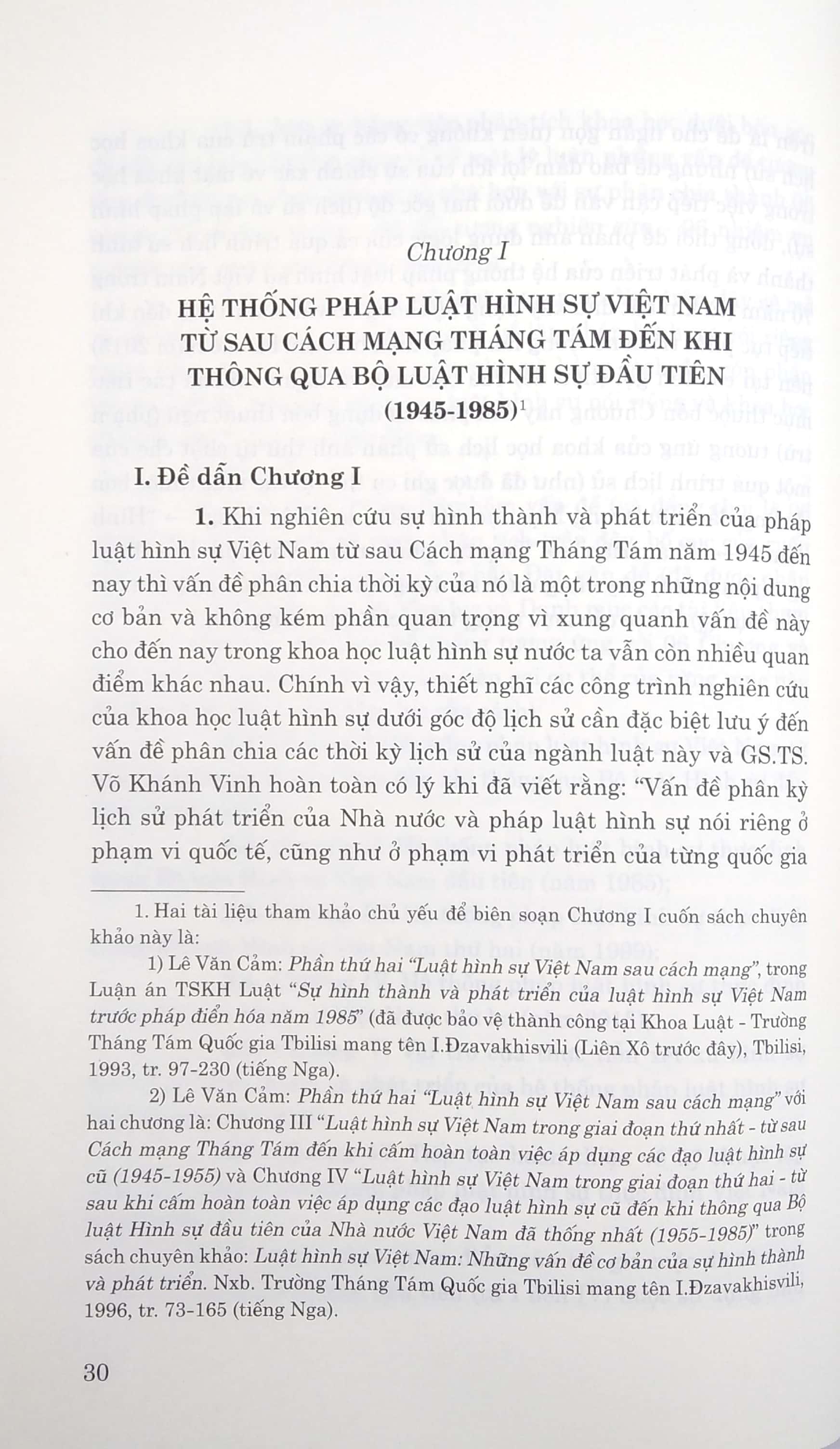 75 Năm Hình Thành, Phát Triển Của Hệ Thống Pháp Luật Hình Sự Việt Nam Và Định Hướng Tiếp Tục Hoàn Thiện