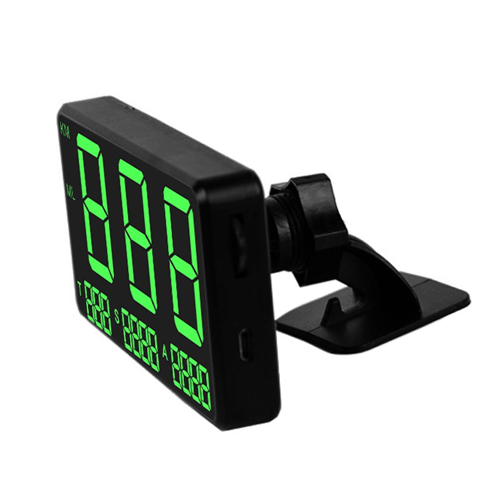 Car Global Position System Speedometer C80 Digital Display Speed Altitude Meter Motorcycle Head-Up Display Car Hud