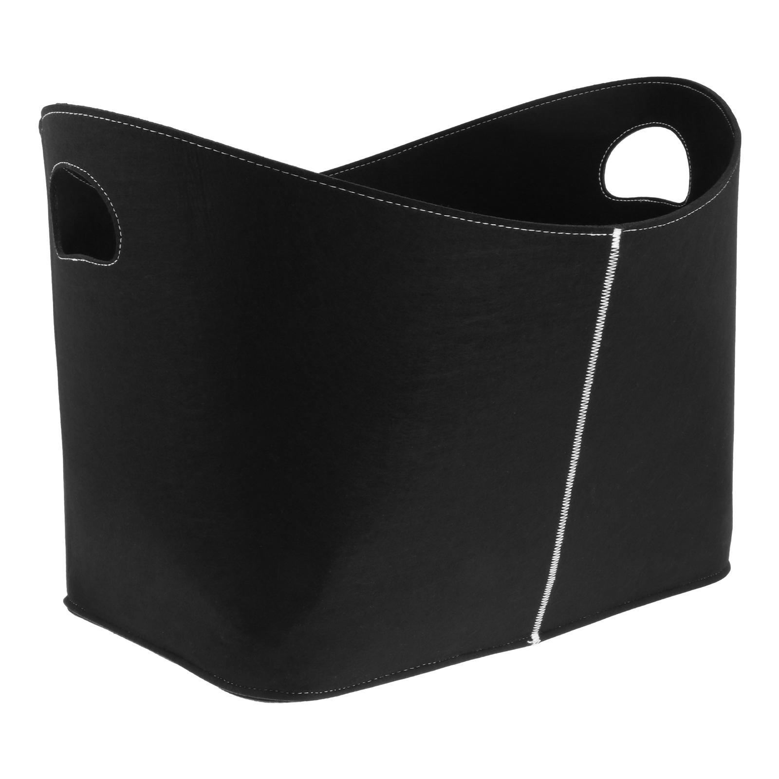 Folding Felt Storage Basket Shelf Organizer for Keepsake Toy Wardrobe Office