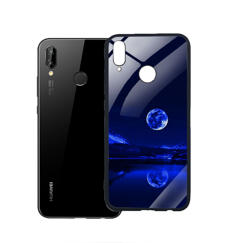 Ốp Lưng Kính Cường Lực cho điện thoại Huawei Nova 3e - 0269 MOON02