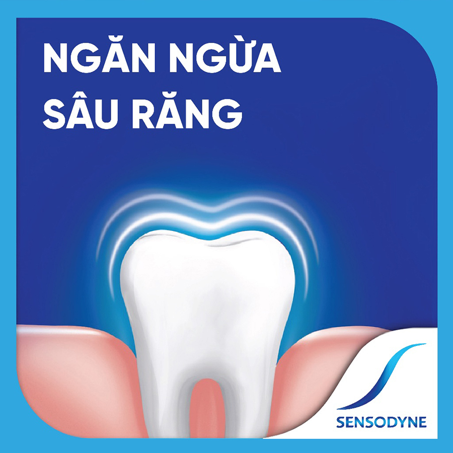 [Bộ 2] Kem Đánh Răng Bạc Hà Sensodyne Freshmint 160g/tuýp