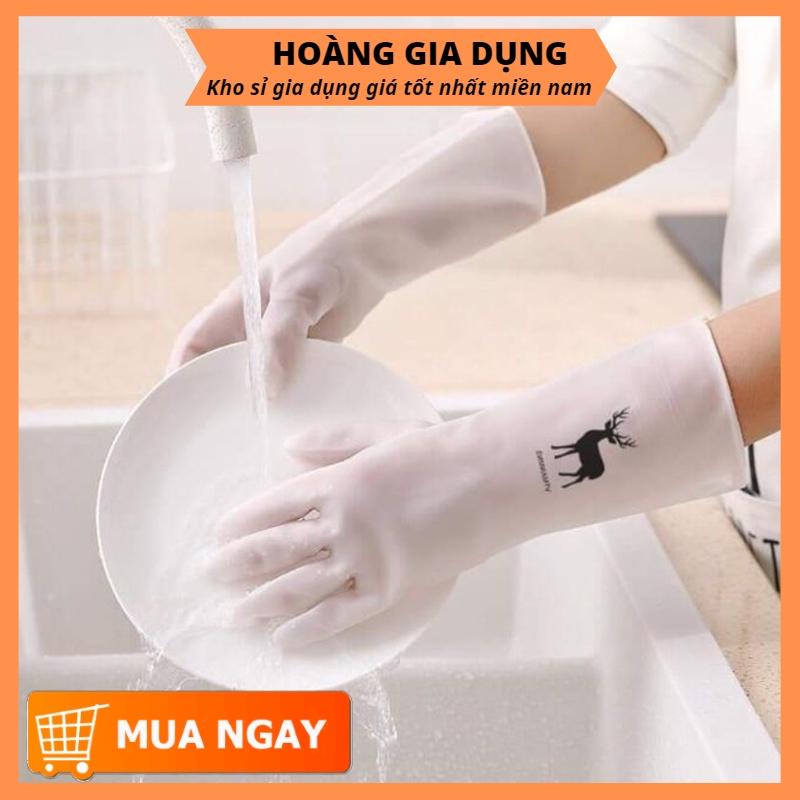 Găng Tay Cao Su Hình Con Hươu Siêu Dai Siêu Bền H206