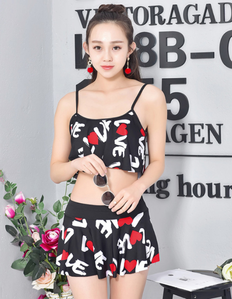 Đồ Bơi Hai Mảnh Họa Tiế Chữ LOVE MAY_ATR650