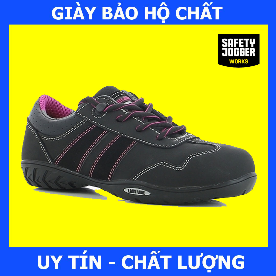 [Hàng Chính Hãng] Giày Bảo Hộ Nữ Safety Jogger Ceres Chất Da Thật, Chống Trơn Trượt, Chống Thấm Nước, Chóng Va Đập, Chống Đâm Xuyên