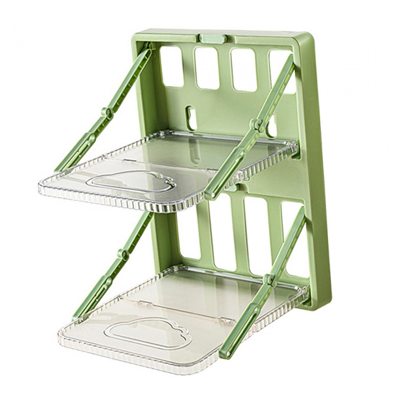 Wall Mounted Shoes Rack Shoe Holder Punch Free Space Saving Detachable Shoe Hanger Shoe Shelf for Closet Entryway Toilet Home