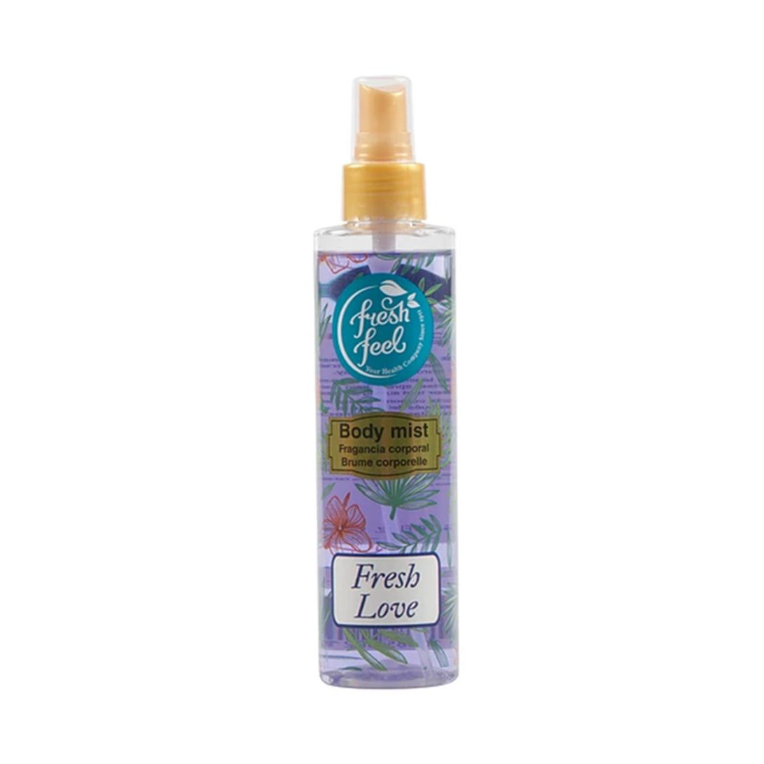 Xịt nước hoa toàn thân Fresh Feel Fresh Love - Lưu lại hương thơm tươi mát trên cơ thể -  Chai 200ml