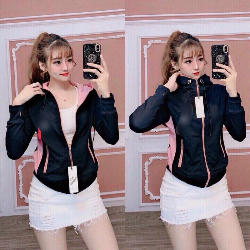 ÁO KHOÁC DA CÁ , DÀY DẶN, ĐẸP, CÓ XỎ NGÓN , CÓ TÚI TRONG