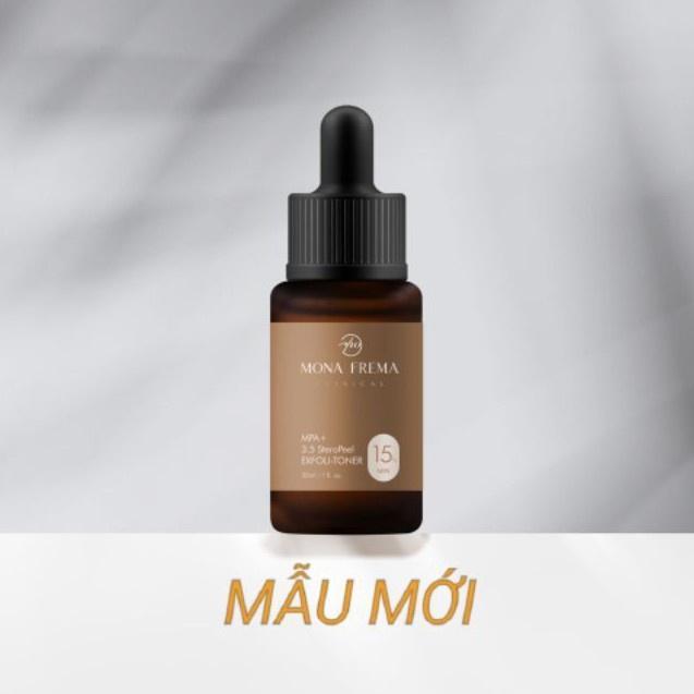 Tẩy tế bào chết hóa học AHA 15% Mona Frema - Hee's Beauty Skincare