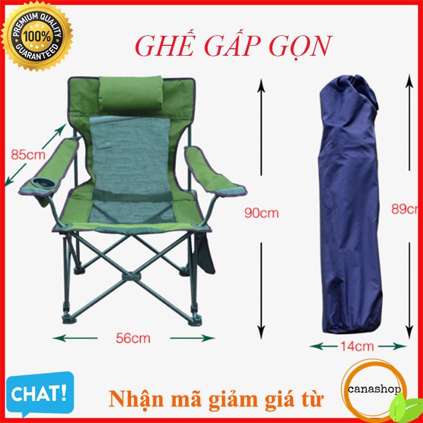 Ghế ngủ văn phòng gấp gọn ghế xếp có khay cốc, túi đựng phù hợp nghỉ trưa tại công sở, mang theo dã ngoại, phượt