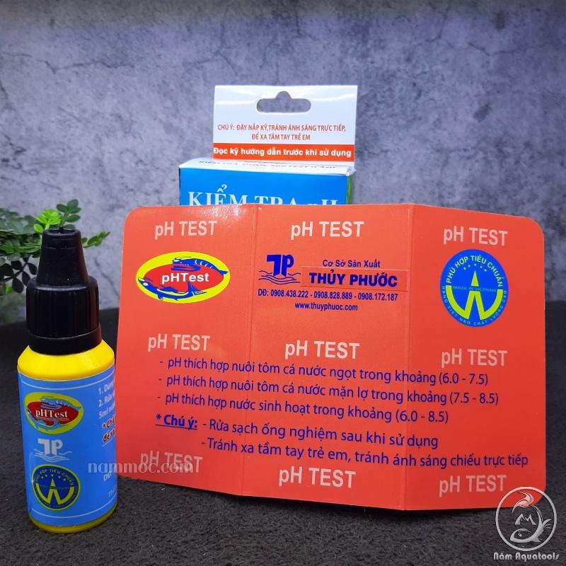PH Test | Bộ Dung Dịch Kiểm Tra Độ pH Cho Bể Cá Cảnh, Thuỷ Sinh