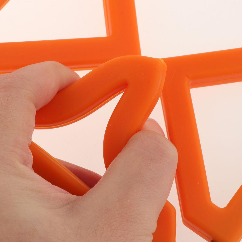 Expandable Steel Hot Pan Pot Holder Stand Trivet Table Mat Pad Home Kitchen