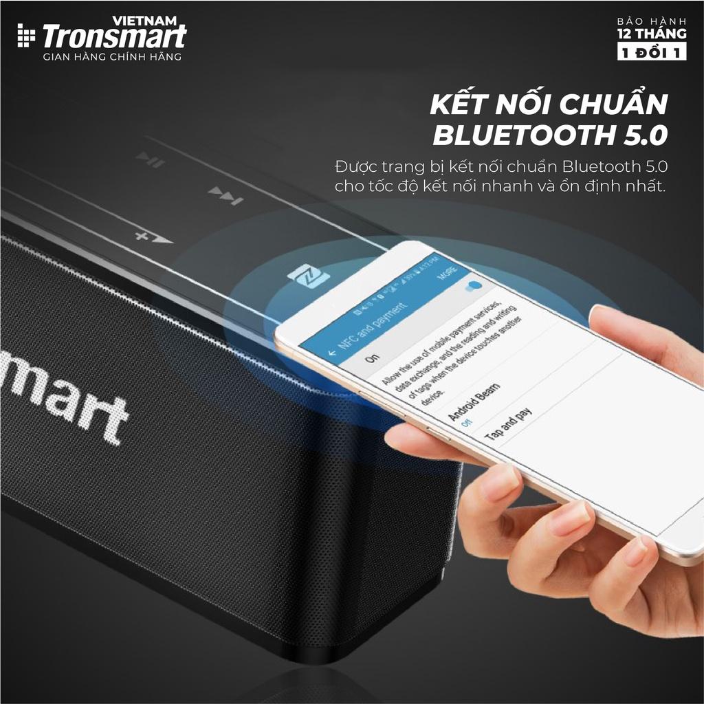 COMBO Loa Tronsmart Mega và hộp đựng chống shock - Công suất 60W - Hỗ trợ TWS và NFC ghép đôi 2 loa - Hàng Chính Hãng