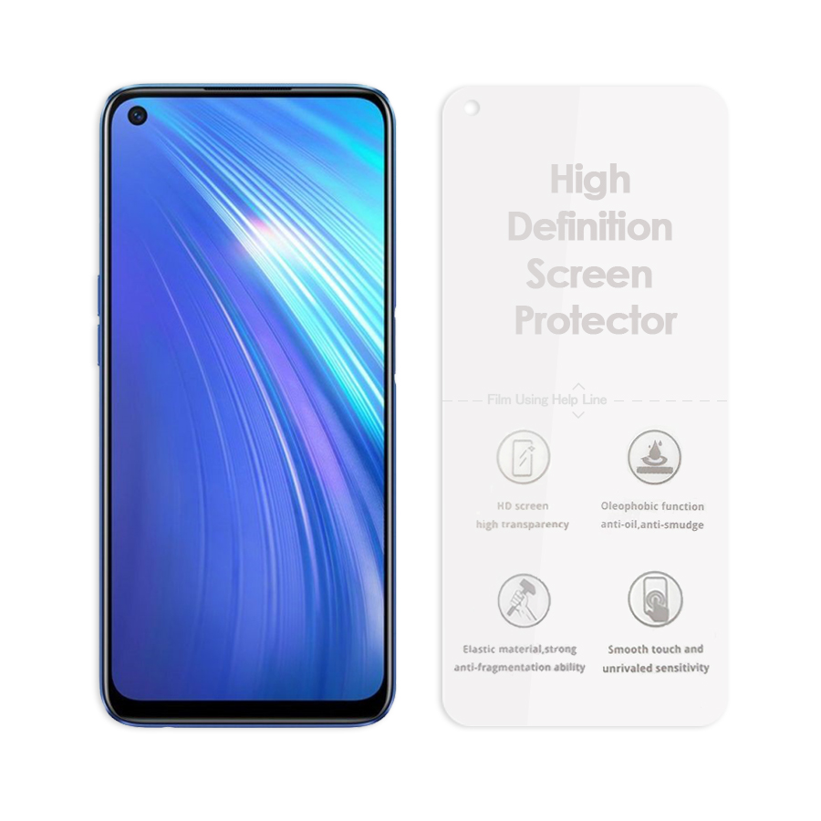 Miếng Dán Film PPF NTPU Mặt Trước Dành Cho Realme 6- Handtown - Hàng Chính Hãng