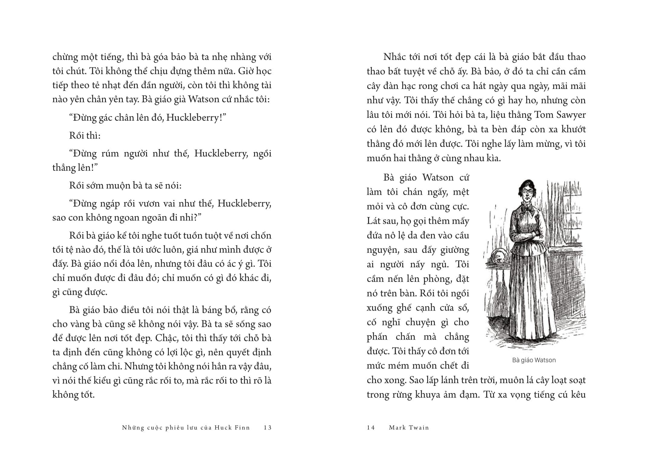 Sách - Tác Phẩm Chọn Lọc - Văn Học Mỹ - Những Cuộc Phiêu Lưu Của Huck Finn