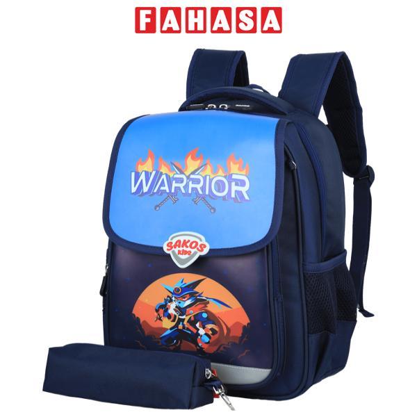 Ba Lô Học Sinh Kid Conezo Kèm Bóp Viết - Sakos SBO021SWNG00 - Samurai Warrior