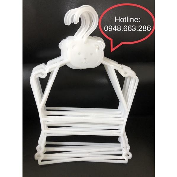 Móc treo quần áo trẻ em-móc bộ trẻ em--móc bộ trẻ em size 1-3 tuổi và 4-7 tuổi-đầu móc xoay 360 độ