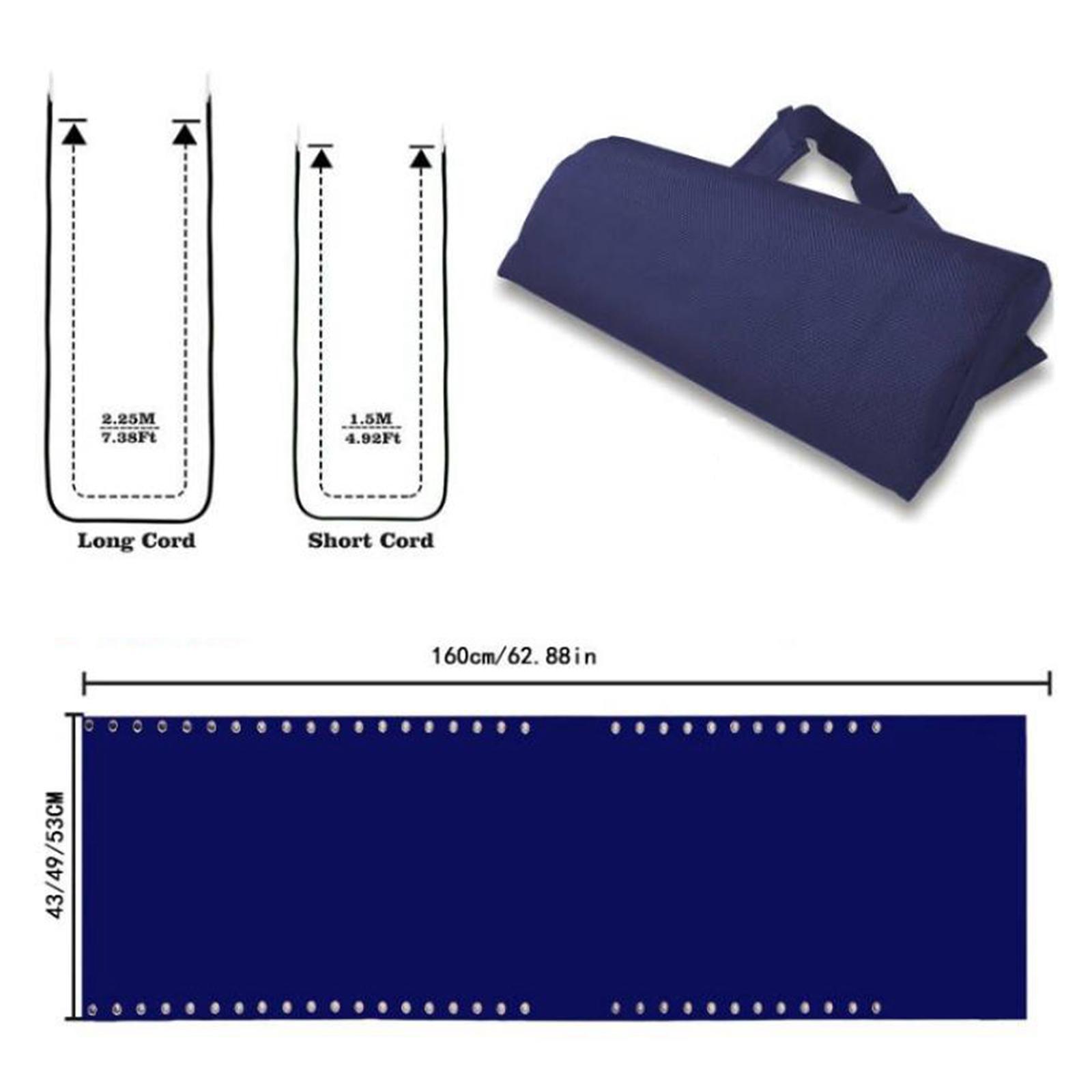 Lounge Chair Cloth with Bungee Cord Chair Accessories for Gardens Beach Patio