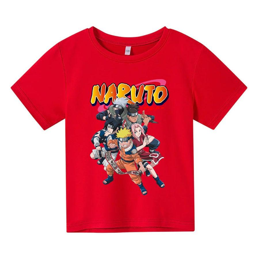 Áo thun cho bé NARUTO 1, 4 màu, có size người lớn, áo thun trẻ em Anam Store