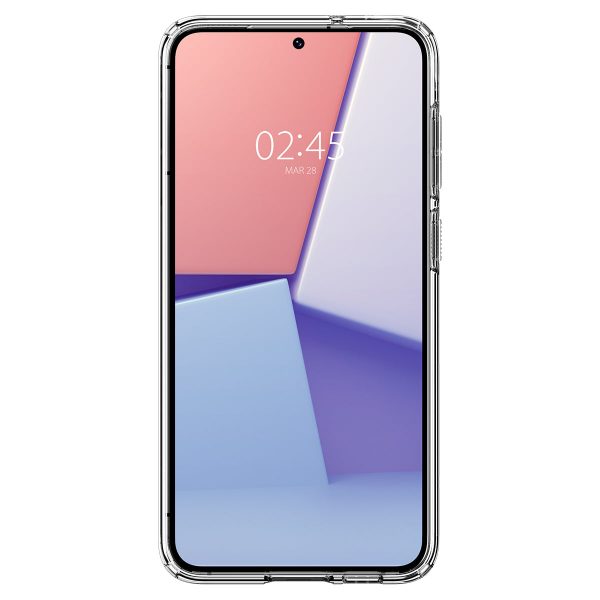 Ốp lưng Spigen Liquid Crystal cho Samsung Galaxy S23 - Thiết kế trong suốt, chống sốc, chống ố, chống bẩn, viền camera cao - Hàng chính hãng