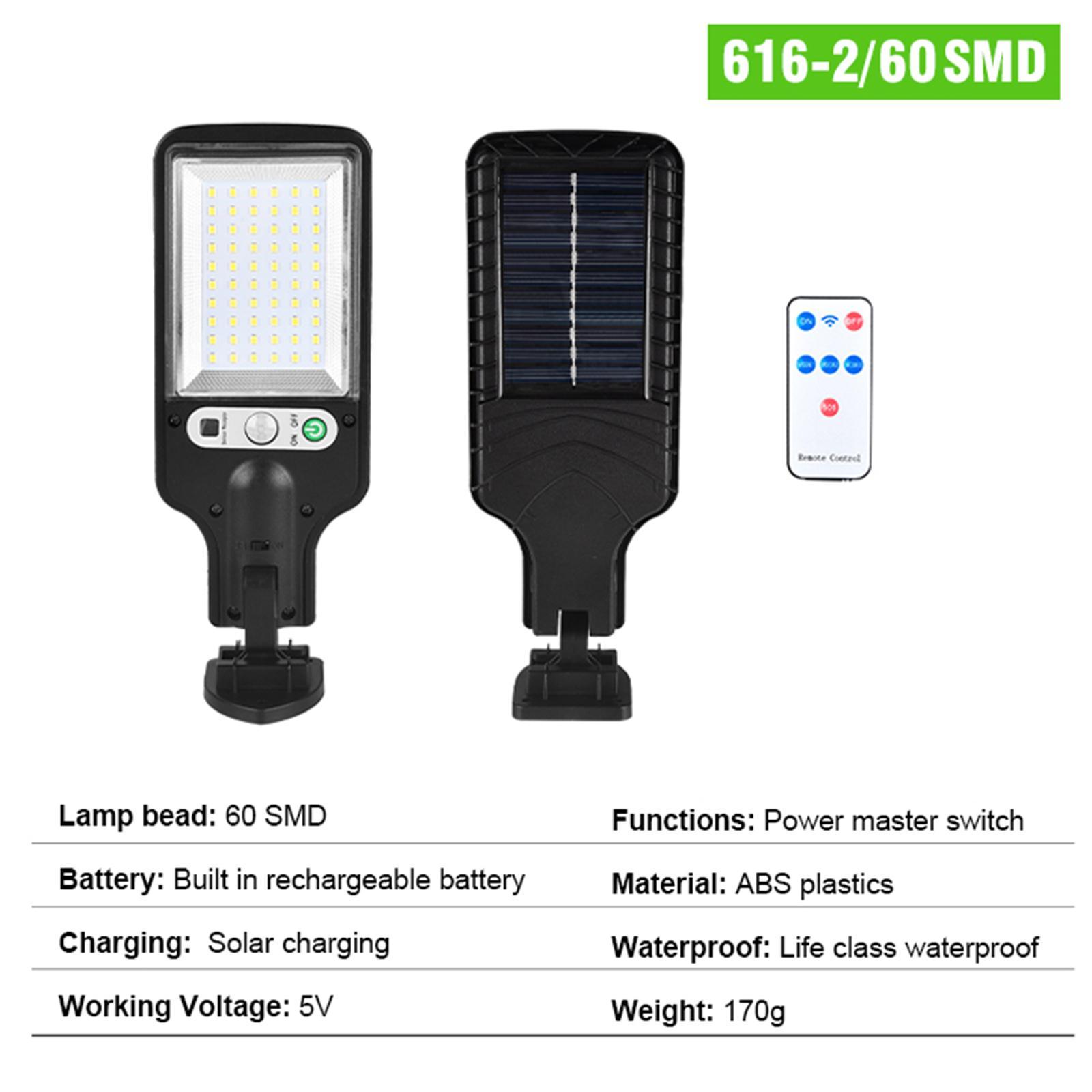 Solar Street Lights Sensor Wall Light Lamp for Yard Porch