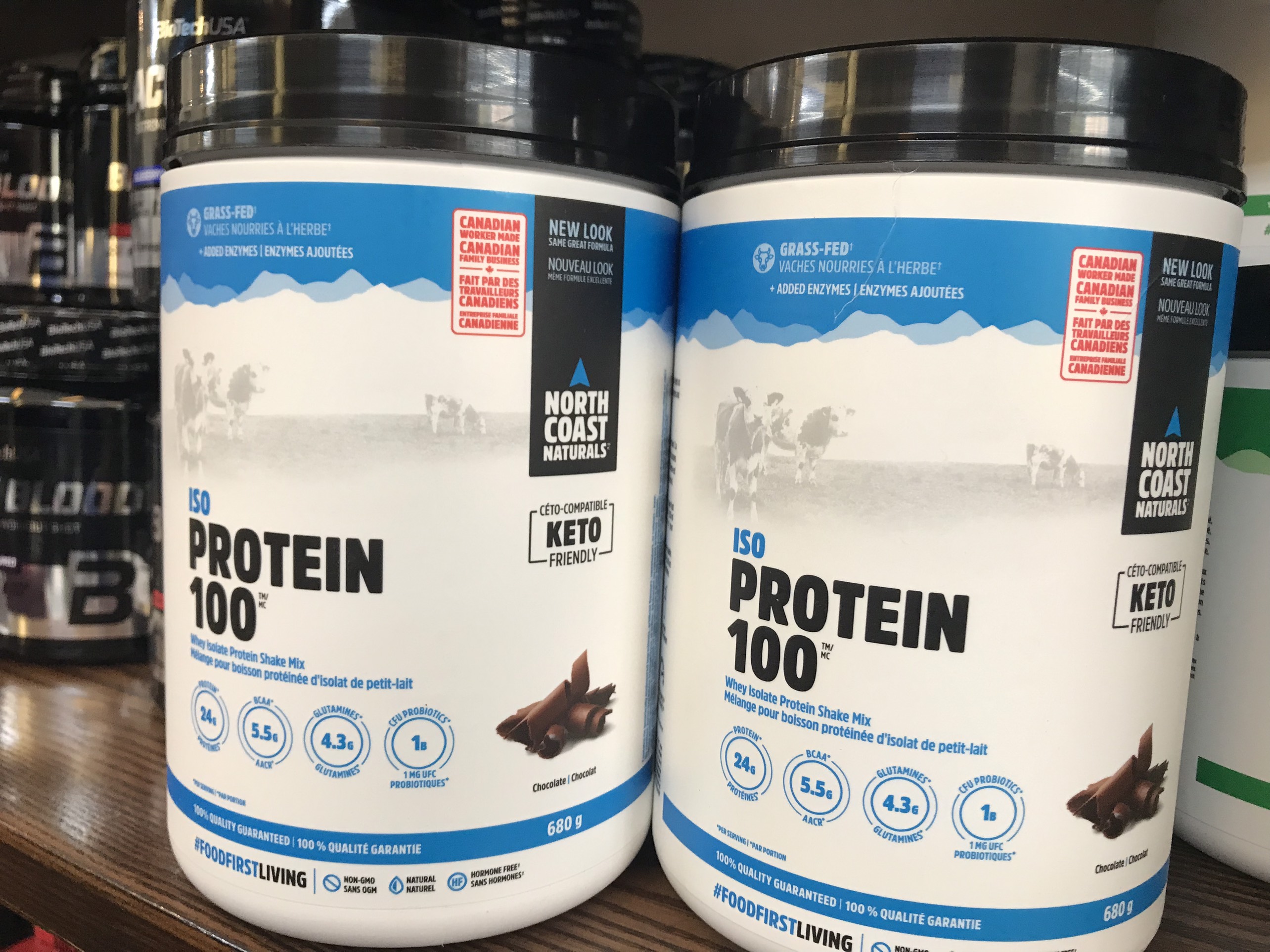 Sữa Tăng Cơ Boosted Iso Protein 100 North Coast Naturals Hộp 680g