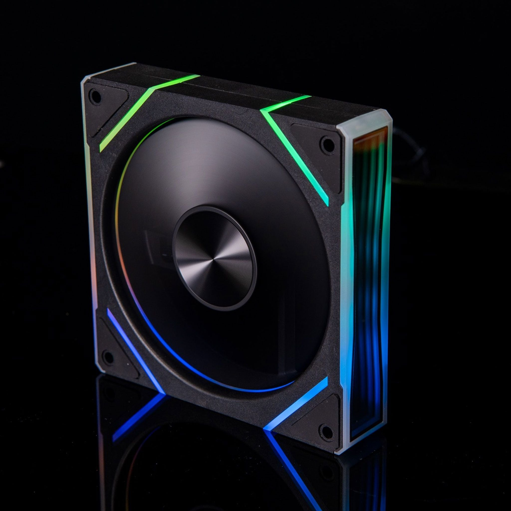 Quạt Tản Nhiệt Fan Case Leopard V1 ARGB Sync Main Đen/ Trắng – Hàng Chính Hãng