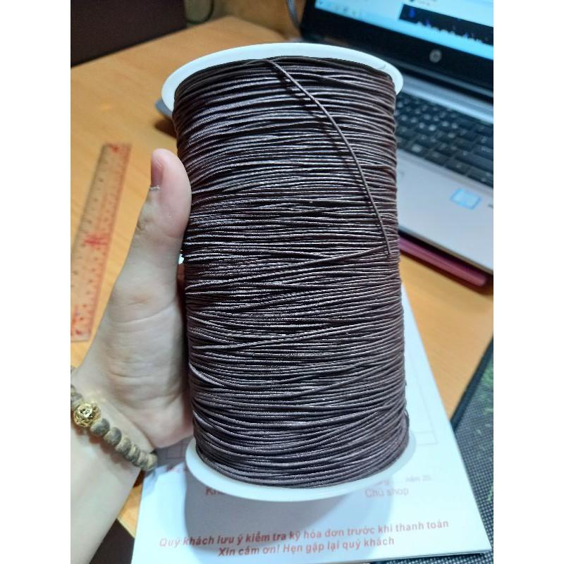 Chun co dãn xâu vòng gỗ, trầm hương CUỘN TO 1000m