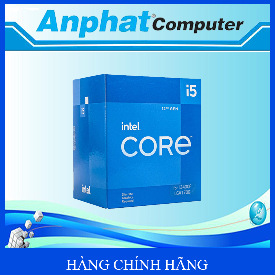 Bộ vi xử lý CPU Intel Core i5-12400F - Hàng Chính Hãng